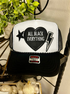 All Black Trucker Hat