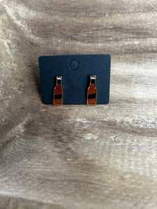 Beer Stud Earrings