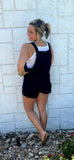 Black Pocket Romper