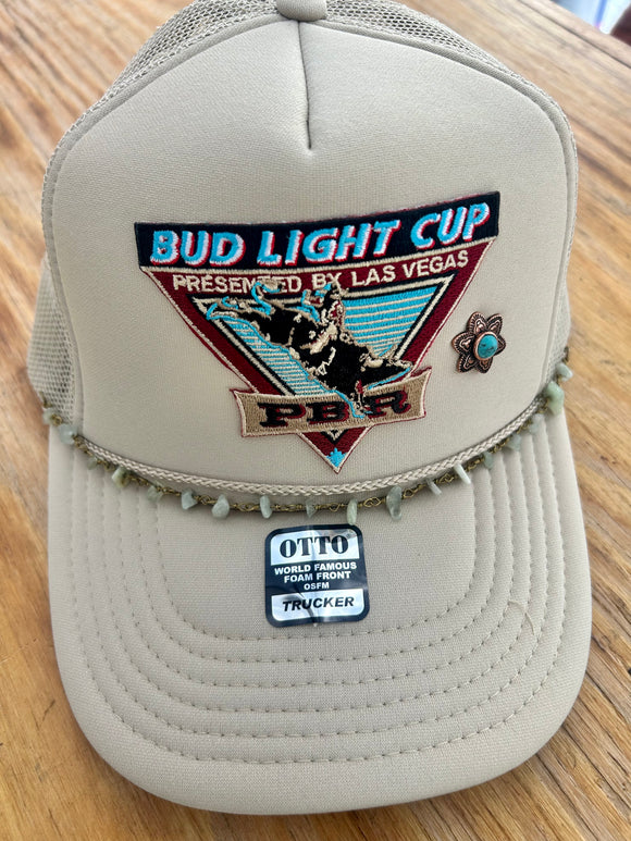 Bud Light Cup PBR Trucker Hat