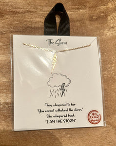 The Storm Gold Necklace