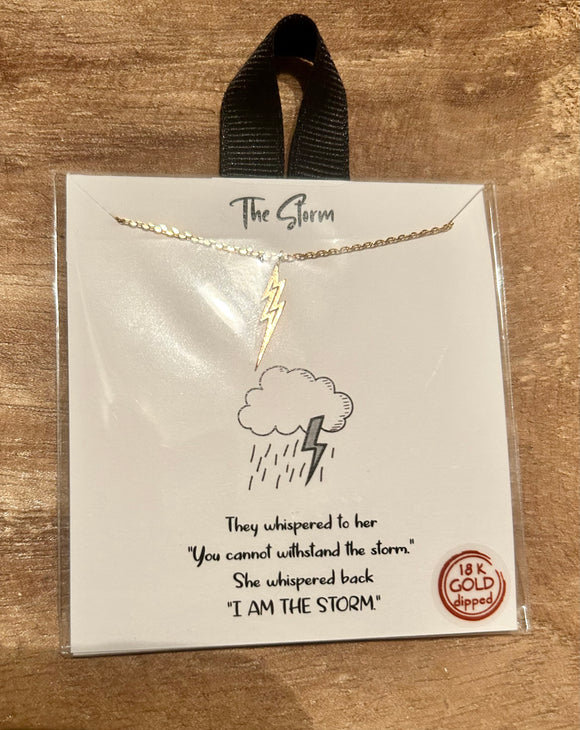 The Storm Gold Necklace