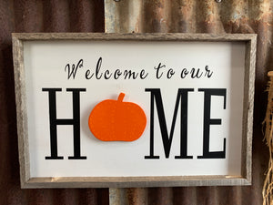 Home Exchangeable Sign