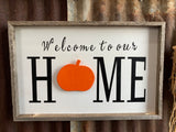 Home Exchangeable Sign