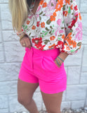 Hot Pink Shorts