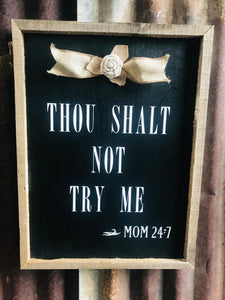 Thou Shalt Sign