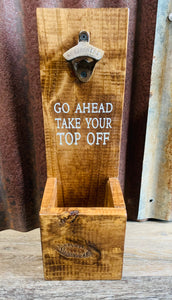 Wood Bottle Opener