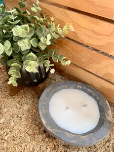 Cowboy Scent Round Candle