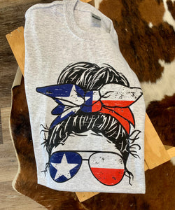 Flag Bun Tee