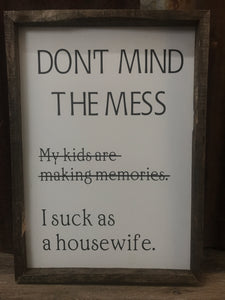 Housewife Sign