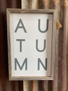 Autumn Sign