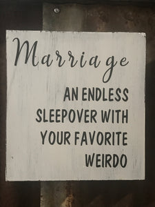 Marriage Sign